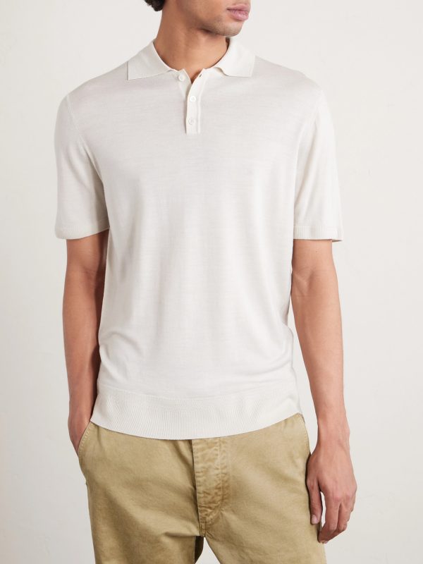 Marco Merino Wool Polo Shirt - FR Marco Merino Wool Polo Shirt - FR