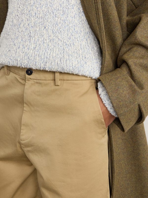 Straight-Leg Cotton-Gabardine Trousers - CU Straight-Leg Cotton-Gabardine Trousers - CU