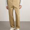 Straight-Leg Cotton-Gabardine Trousers - FR Straight-Leg Cotton-Gabardine Trousers - FR