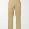Straight-Leg Cotton-Gabardine Trousers Straight-Leg Cotton-Gabardine Trousers