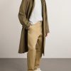 Straight-Leg Cotton-Gabardine Trousers - OU Straight-Leg Cotton-Gabardine Trousers - OU
