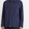 Crinkled Cotton-Blend Overshirt - FR