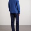 Linen-Blend Zip-Up Cardigan - BK Linen-Blend Zip-Up Cardigan - BK