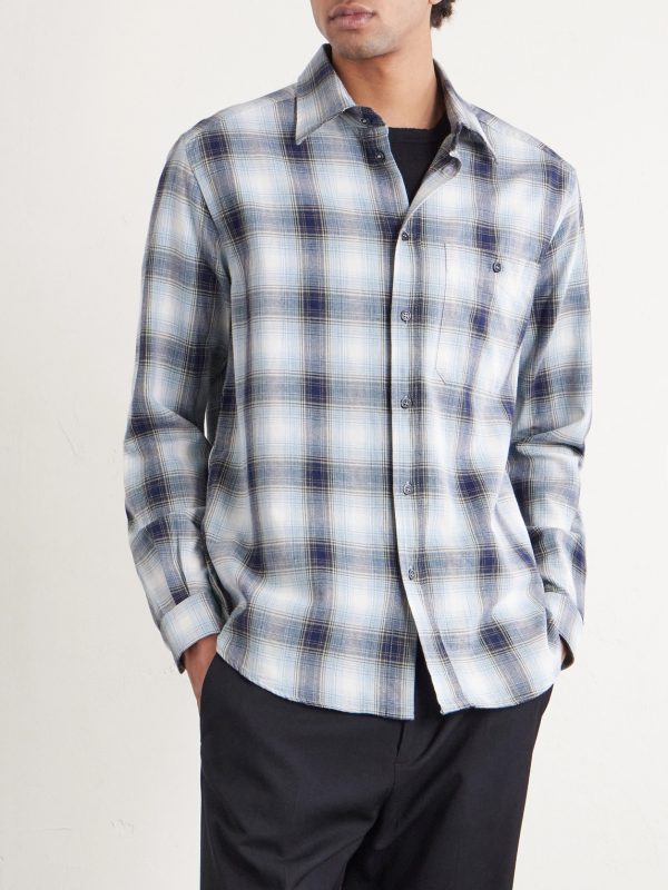 Checked Cotton-Flannel Shirt - FR Checked Cotton-Flannel Shirt - FR