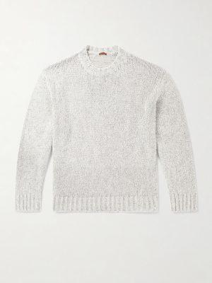 Caloma Linen and Cotton-Blend Sweater