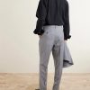 Straight-Leg Pleated Virgin Wool Suit Trousers - BK Straight-Leg Pleated Virgin Wool Suit Trousers - BK