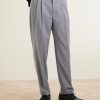 Straight-Leg Pleated Virgin Wool Suit Trousers - FR Straight-Leg Pleated Virgin Wool Suit Trousers - FR