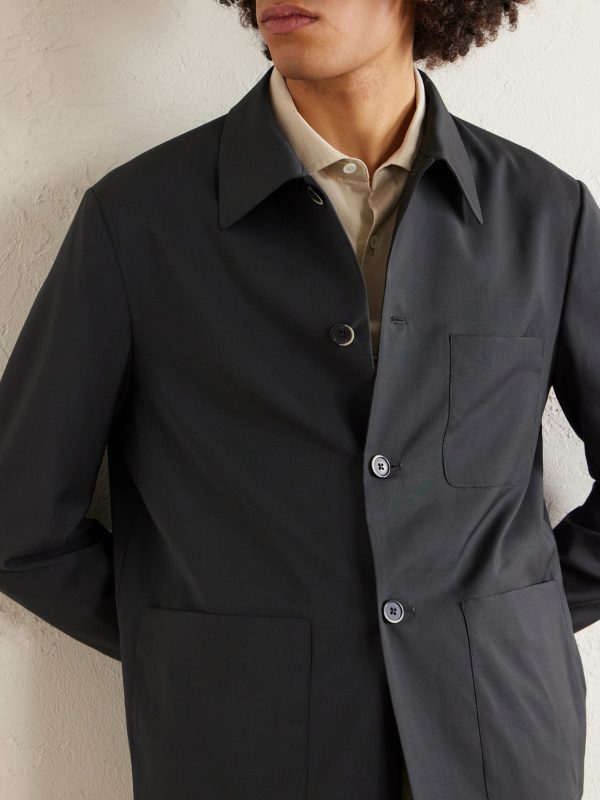 Virgin Wool Overshirt - CU Virgin Wool Overshirt - CU