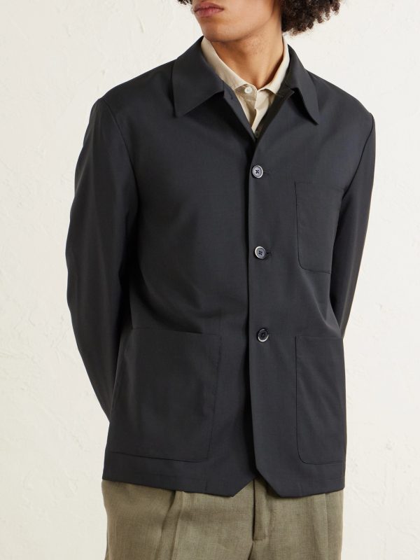 Virgin Wool Overshirt - FR Virgin Wool Overshirt - FR
