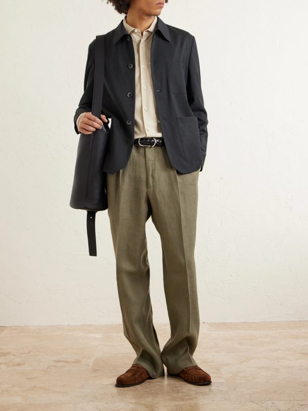Virgin Wool Overshirt - OU Virgin Wool Overshirt - OU