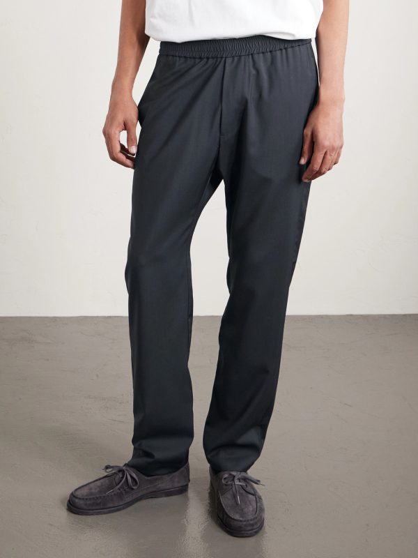 Straight-Leg Virgin Wool Trousers - FR Straight-Leg Virgin Wool Trousers - FR