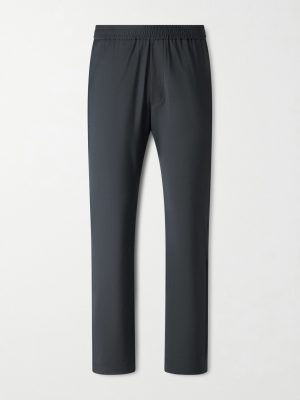 Straight-Leg Virgin Wool Trousers