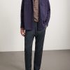 Straight-Leg Virgin Wool Trousers - OU Straight-Leg Virgin Wool Trousers - OU