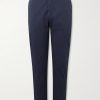 Tapered Stretch-Cotton Gabardine Trousers