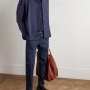 Tapered Stretch-Cotton Gabardine Trousers - OU