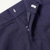 Slim-Leg Crinkled Cotton-Blend Trousers - CU
