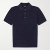 Waffle-Knit Linen and Cotton-Blend Shirt
