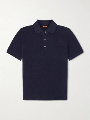 Waffle-Knit Linen and Cotton-Blend Shirt Waffle-Knit Linen and Cotton-Blend Shirt
