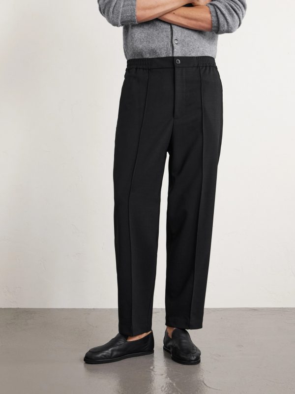 Ameo Straight-Leg Wool-Hopsack Suit Trousers - FR Ameo Straight-Leg Wool-Hopsack Suit Trousers - FR