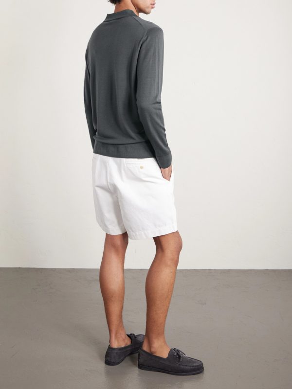 Pevaron Merino Wool Polo Shirt - BK Pevaron Merino Wool Polo Shirt - BK