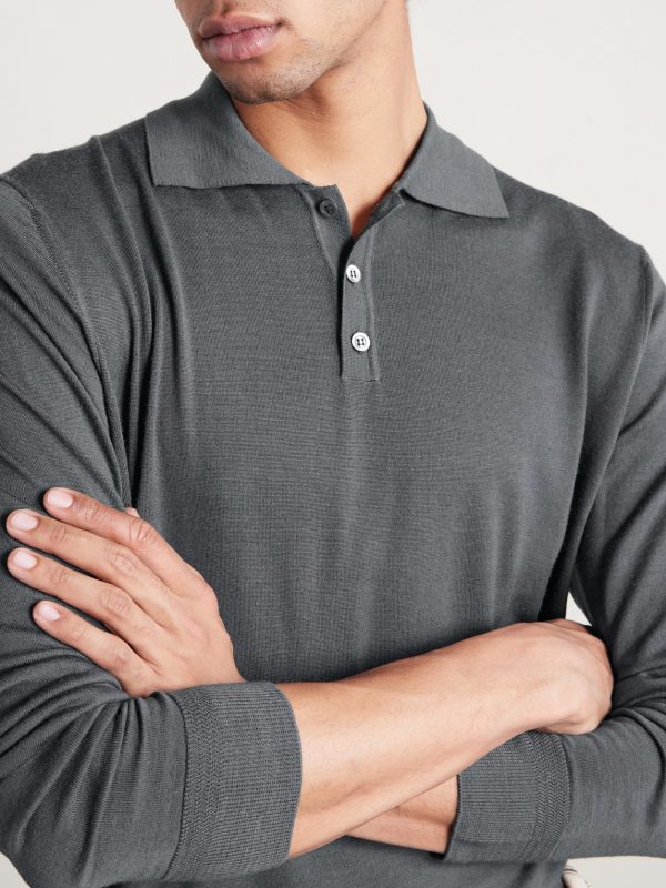 Pevaron Merino Wool Polo Shirt - CU Pevaron Merino Wool Polo Shirt - CU