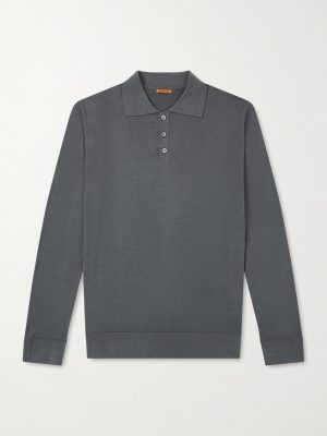 Pevaron Merino Wool Polo Shirt Pevaron Merino Wool Polo Shirt