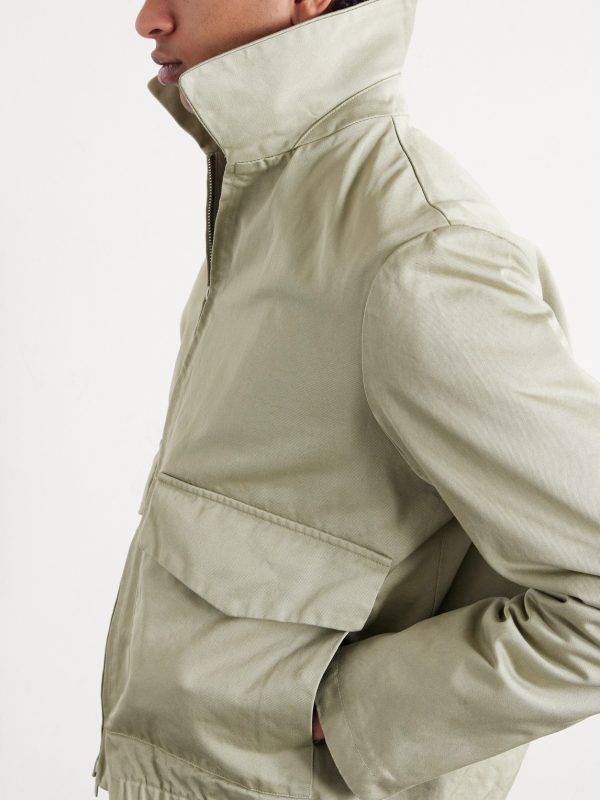Cotton-Gabardine Jacket - CU
