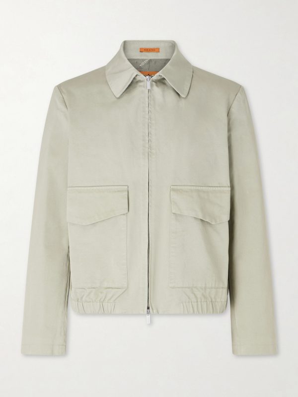 Cotton-Gabardine Jacket