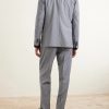 Virgin Wool Suit Jacket - BK