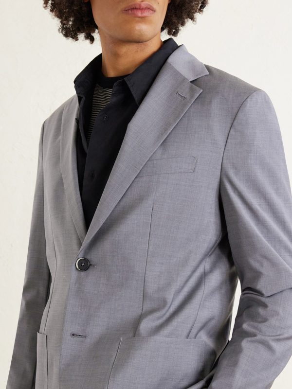 Virgin Wool Suit Jacket - CU