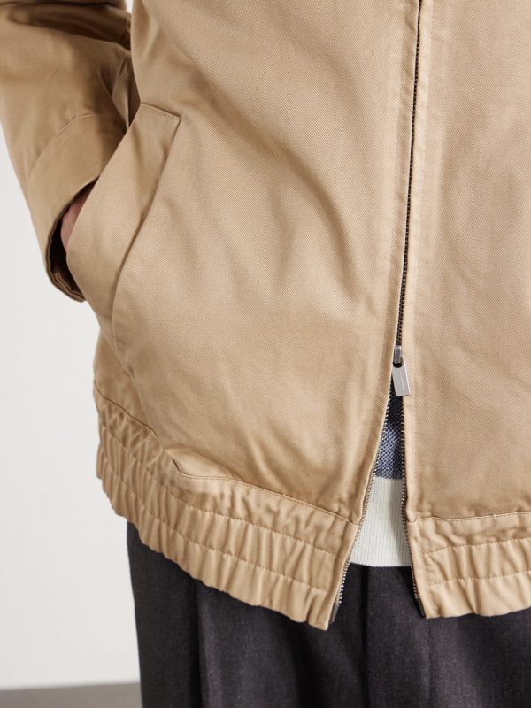 Cotton-Gabardine Blouson Jacket - CU Cotton-Gabardine Blouson Jacket - CU