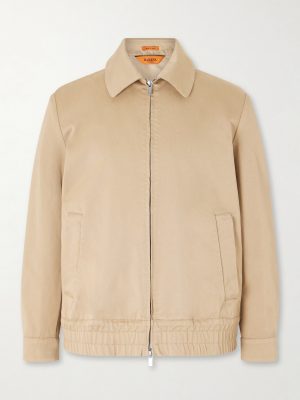 Cotton-Gabardine Blouson Jacket Cotton-Gabardine Blouson Jacket