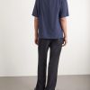 Garment-Dyed Cotton-Gauze Shirt - BK