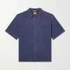 Garment-Dyed Cotton-Gauze Shirt