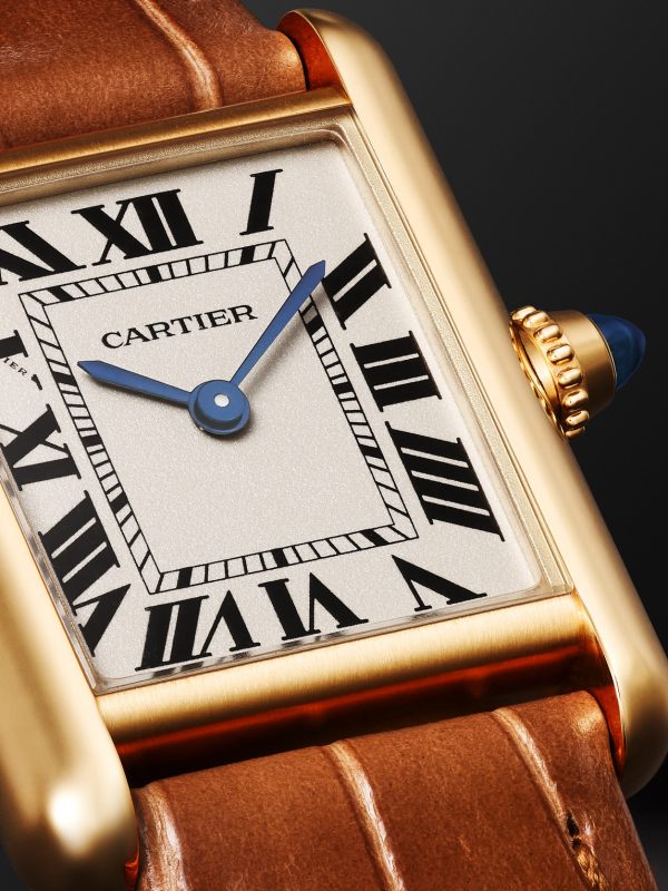 Tank Louis Cartier 29.5mm 18-Karat Gold and Alligator Watch, Ref. No. WGTA0342 - CU Tank Louis Cartier 29.5mm 18-Karat Gold and Alligator Watch, Ref. No. WGTA0342 - CU