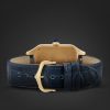 Santos-Dumont Large 43.5mm 18-Karat Gold and Alligator Watch, Ref. No. WGSA0115 - E2 Santos-Dumont Large 43.5mm 18-Karat Gold and Alligator Watch, Ref. No. WGSA0115 - E2