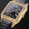 Santos-Dumont Large 43.5mm 18-Karat Gold and Alligator Watch, Ref. No. WGSA0115 - FR Santos-Dumont Large 43.5mm 18-Karat Gold and Alligator Watch, Ref. No. WGSA0115 - FR