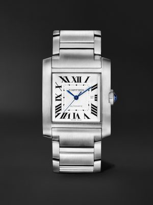 Tank Française Automatic 36.7mm Stainless Steel Watch, Ref. No. WSTA0067