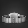 Santos de Cartier Small 34.5mm Stainless Steel Interchangeable and Leather Watch, Ref. No. WSSA0082 - E2