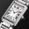 Tank Must de Cartier Small SolarBeat™ 29.5mm Stainless Steel Watch, Ref. No. WSTA0121 - FR