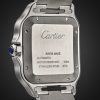 Santos de Cartier Large Automatic 39.8mm Interchangeable Stainless Steel and Alligator Watch, Ref. No. WSSA0062 - BK Santos de Cartier Large Automatic 39.8mm Interchangeable Stainless Steel and Alligator Watch, Ref. No. WSSA0062 - BK