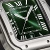 Santos de Cartier Large Automatic 39.8mm Interchangeable Stainless Steel and Alligator Watch, Ref. No. WSSA0062 - CU Santos de Cartier Large Automatic 39.8mm Interchangeable Stainless Steel and Alligator Watch, Ref. No. WSSA0062 - CU