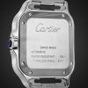 Santos de Cartier Automatic 35.1mm Interchangeable Stainless Steel and Alligator Watch, Ref. No. WSSA0063 - BK