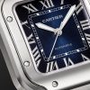 Santos de Cartier Automatic 35.1mm Interchangeable Stainless Steel and Alligator Watch, Ref. No. WSSA0063 - CU