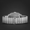 Santos de Cartier Automatic 35.1mm Interchangeable Stainless Steel and Alligator Watch, Ref. No. WSSA0063 - E2