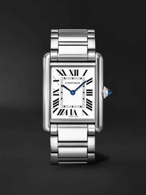 Tank Must Large 33.7mm Stainless Steel Watch, Ref. No. WSTA0106 Tank Must Large 33.7mm Stainless Steel Watch, Ref. No. WSTA0106