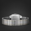 Santos de Cartier Small 34.5mm Interchangeable Stainless Steel, 18-Karat Gold and Leather Watch, Ref. No. W2SA0033 - E2 Santos de Cartier Small 34.5mm Interchangeable Stainless Steel, 18-Karat Gold and Leather Watch, Ref. No. W2SA0033 - E2