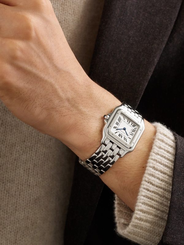 Panthère de Cartier Large 42mm Stainless Steel Watch, Ref. No. W2PN0016 - OU Panthère de Cartier Large 42mm Stainless Steel Watch, Ref. No. W2PN0016 - OU
