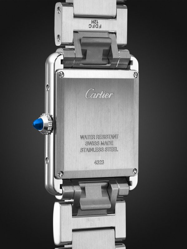 Tank Must de Cartier Large SolarBeat™ 33.7mm Stainless Steel Watch, Ref. No. WSTA0122 - BK Tank Must de Cartier Large SolarBeat™ 33.7mm Stainless Steel Watch, Ref. No. WSTA0122 - BK
