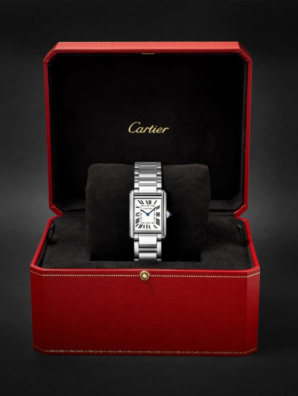 Tank Must de Cartier Large SolarBeat™ 33.7mm Stainless Steel Watch, Ref. No. WSTA0122 - E3 Tank Must de Cartier Large SolarBeat™ 33.7mm Stainless Steel Watch, Ref. No. WSTA0122 - E3